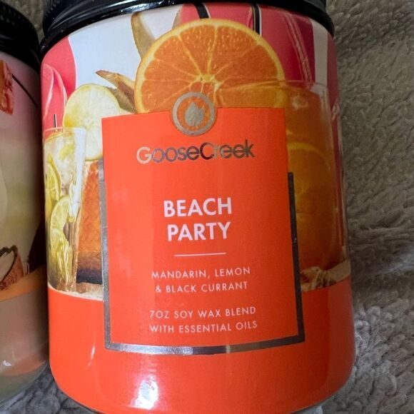 Goose Creek Summer Collection Bundle Pina Colada & Beach Party Single Wicks - Picture 3 of 6
